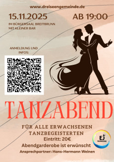 Plakat Tanzabend